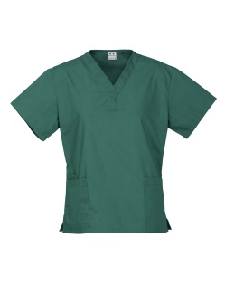 classic unisex scrubs/scrubs/H10612_huntergreen ladies